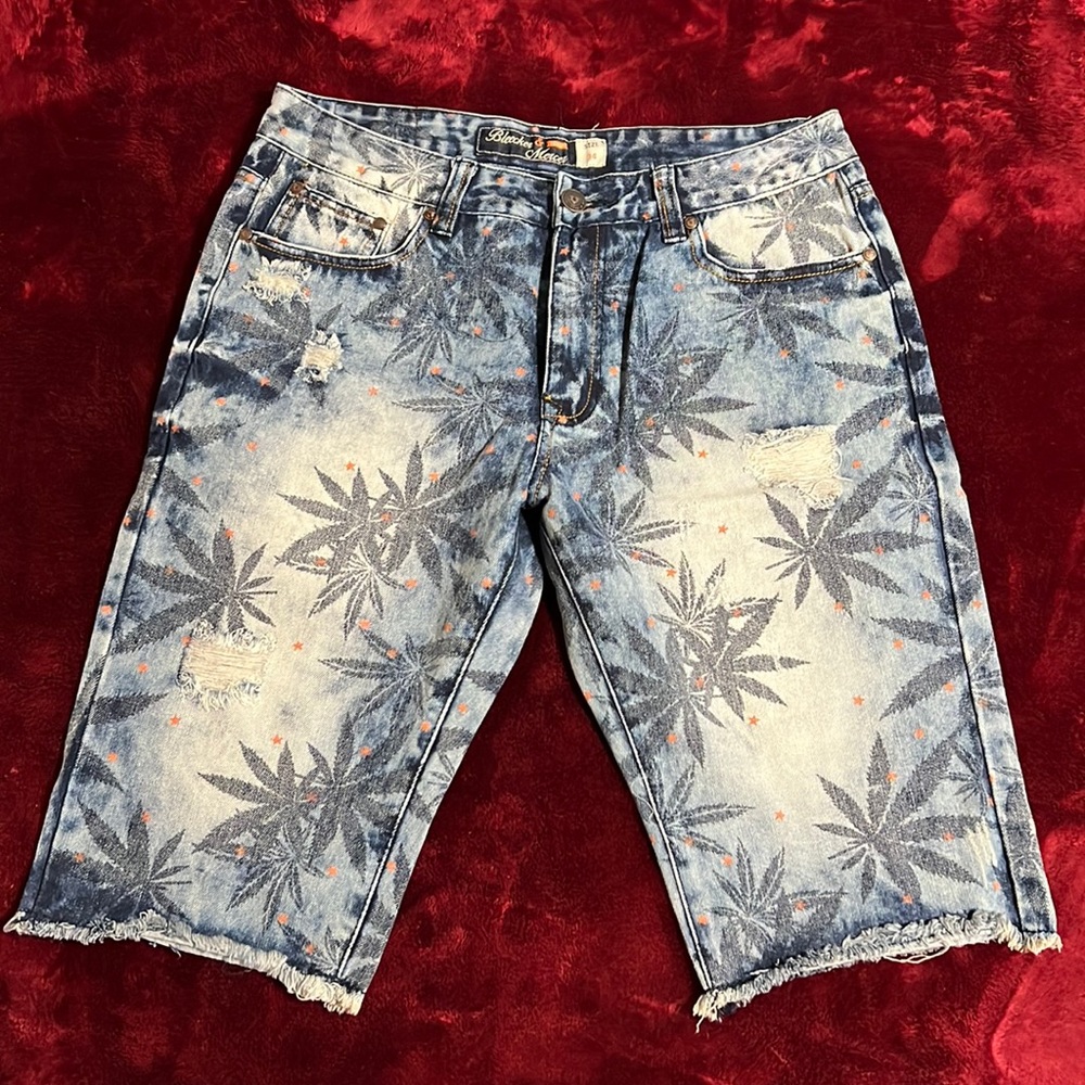 Brand new Bleecker & Mercer Denim blue jean shorts